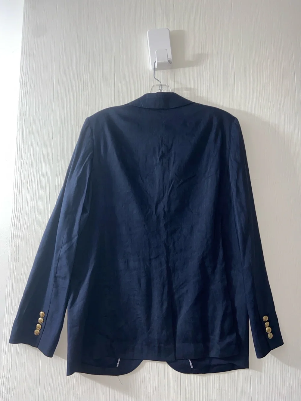 J.Crew Collection Alfie Navy Blazer – Women’s Size 10 – Italian Fabric